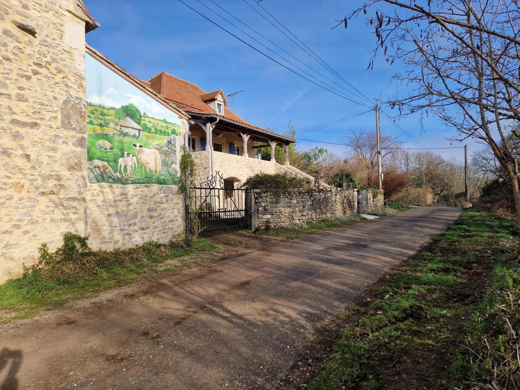 Maison Quercynoise En Pierre Concots Екстер'єр фото