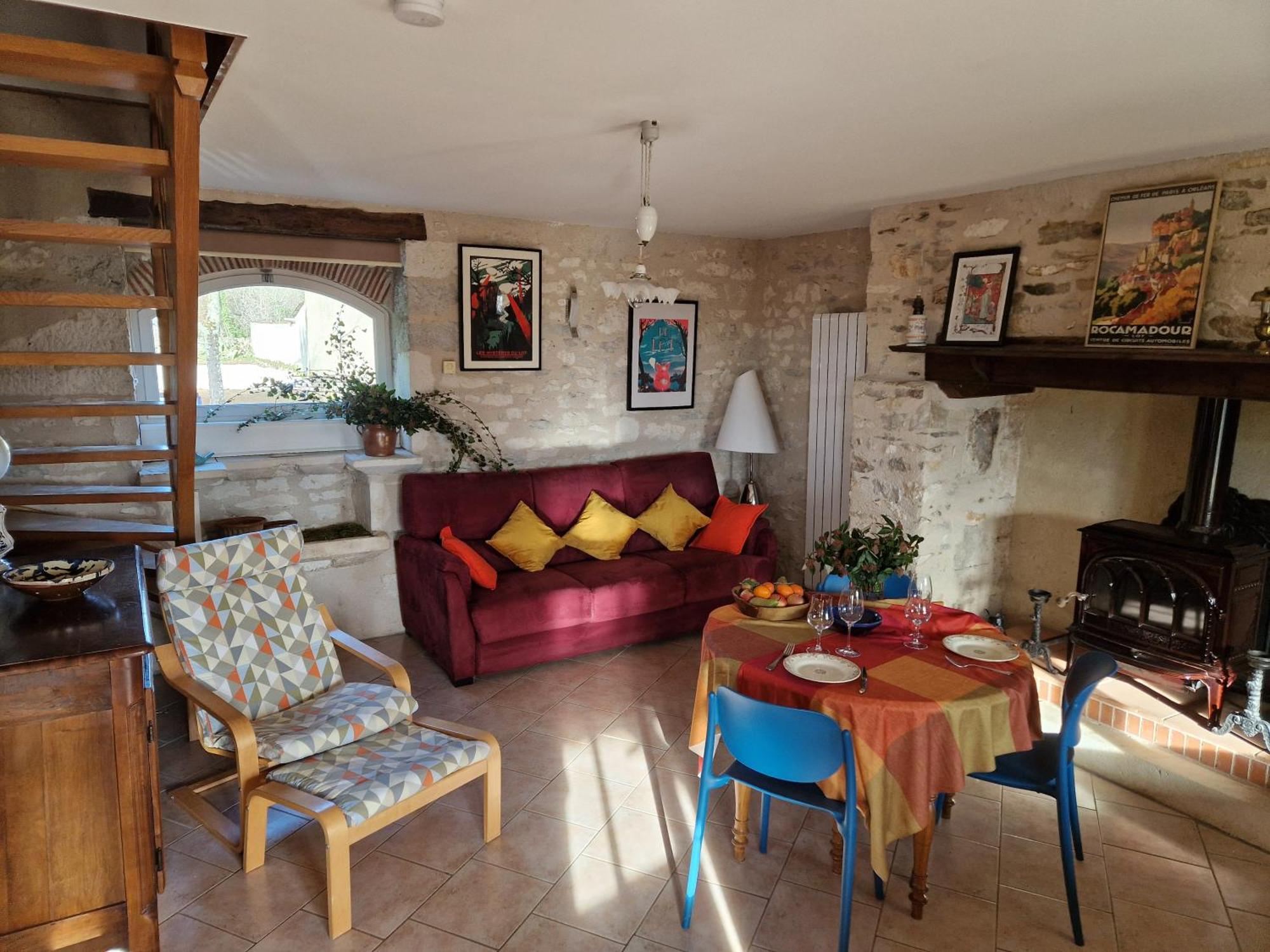 Maison Quercynoise En Pierre Concots Екстер'єр фото
